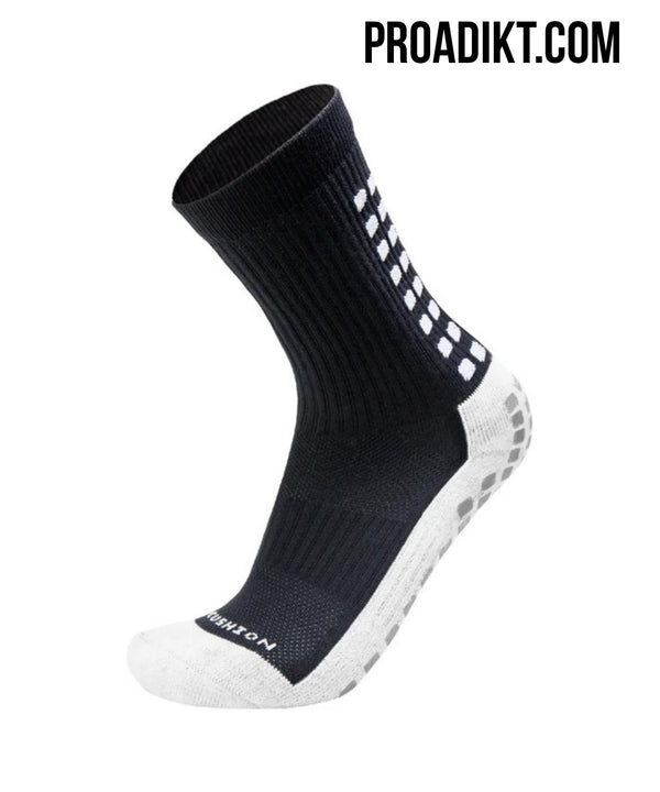 Pro Anti-Slip Grip Socks Black