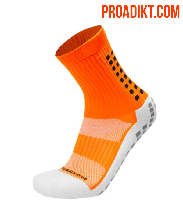 Pro Anti-Slip Grip Socks Orange