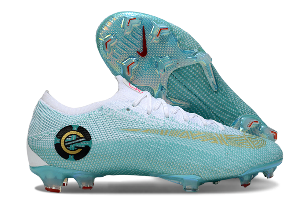 Mercurial Vapor 12 Elite FG 2017 CR7 Clear Jade White