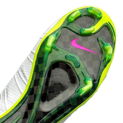 Mercurial Superfly 4 IV FG 2014 White & Green & Black