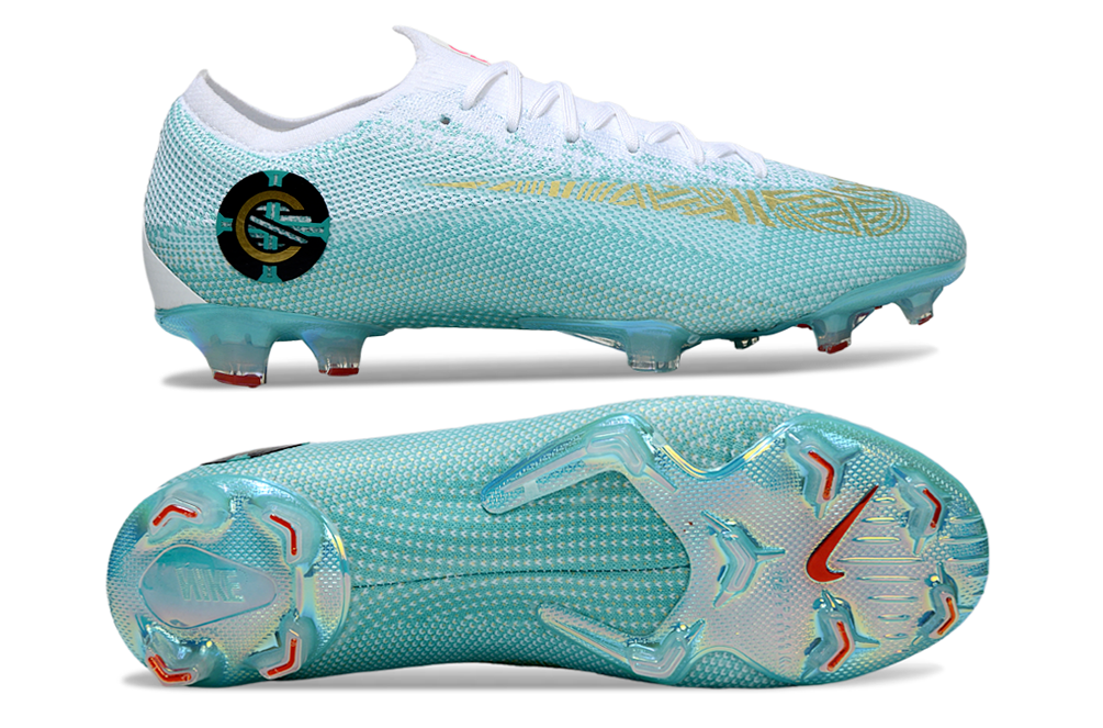 Mercurial Vapor 12 Elite FG 2017 CR7 Clear Jade White