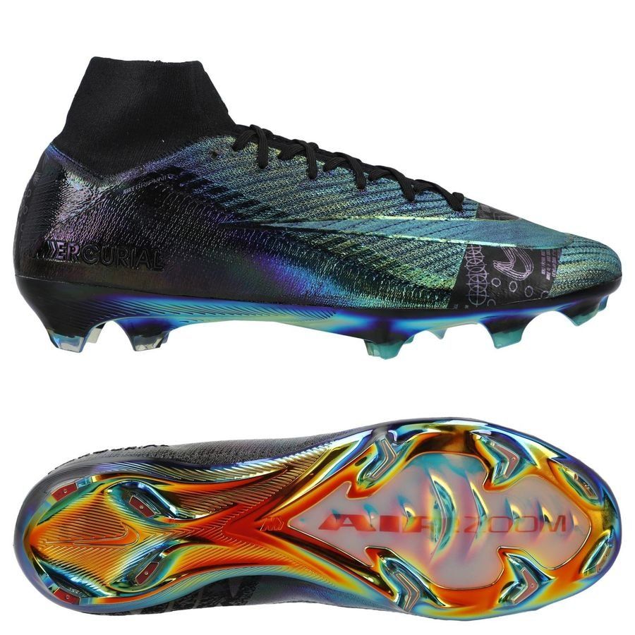 Mercurial Superfly 10 FG Elite Cosmic Speed Black