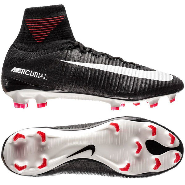 Mercurial Superfly 5 V FG Pitch Dark Black Red 2017