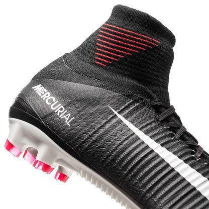 Mercurial Superfly 5 V FG Pitch Dark Black Red 2017