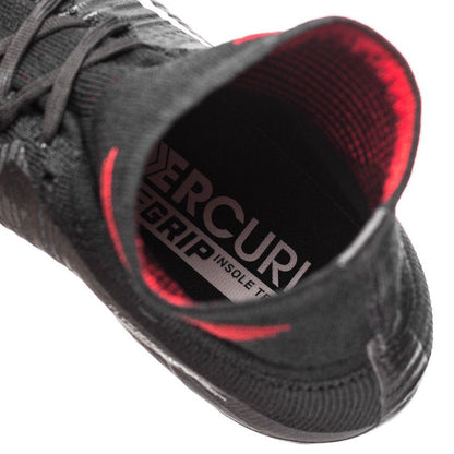 Mercurial Superfly 5 V FG Pitch Dark Black Red 2017