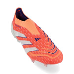 predator elite fg laceless coral blaze