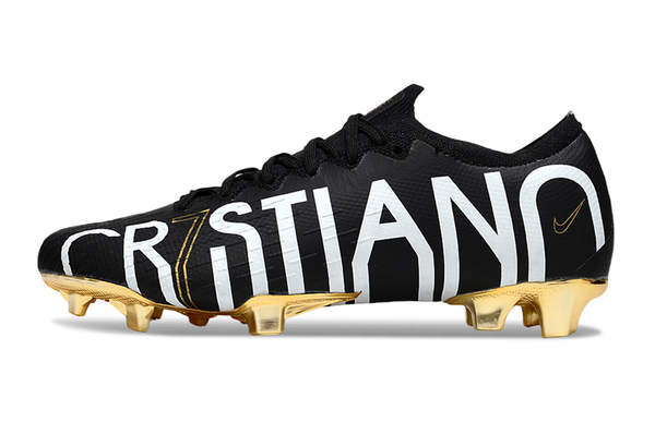 Mercurial Vapor 12 Elite FG 2017 CR7 Black Vivid Gold