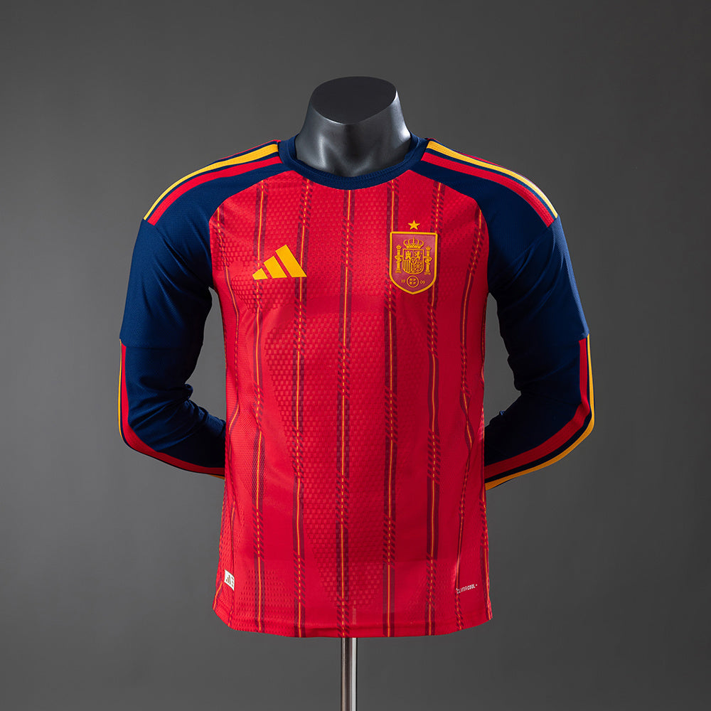 Spain 2026 home kit long-sleeve