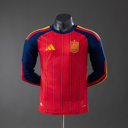 Spain 2026 home kit long-sleeve