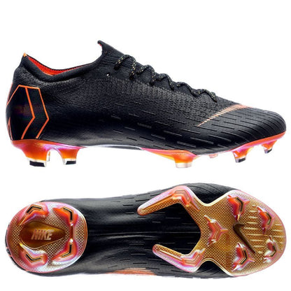 Mercurial Vapor 12 Elite FG 2017 Black Total Orange
