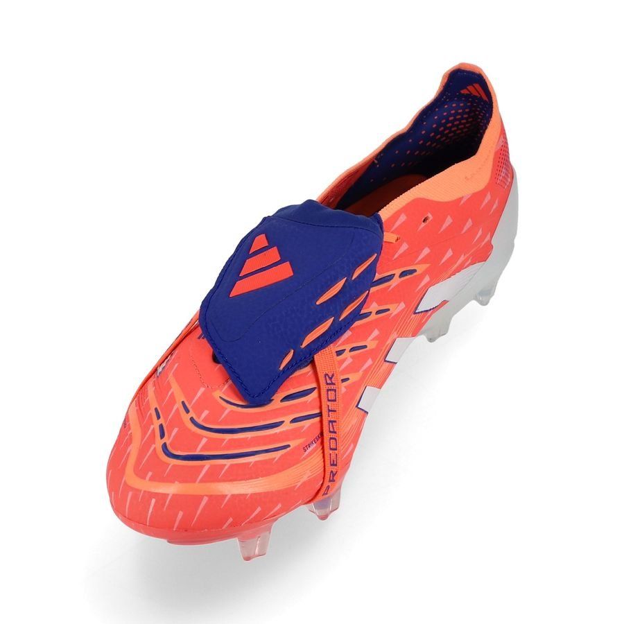 predator elite fg tongue coral blaze