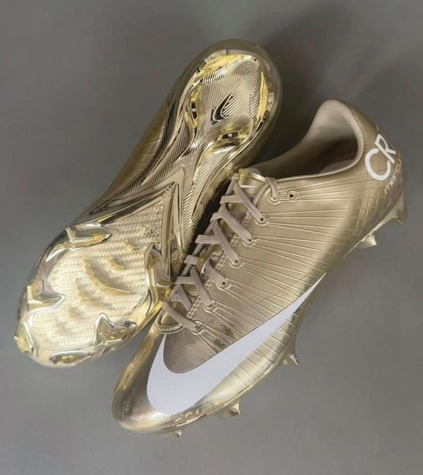 Mercurial vapor superfly cr7 rgn limited edition gold