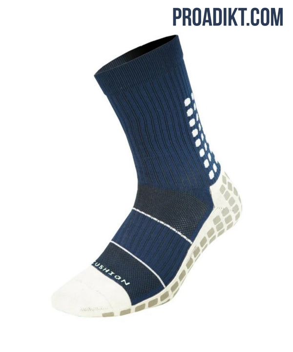Pro Anti-Slip Grip Socks Navy