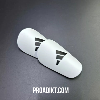 White Mini Shin Pads